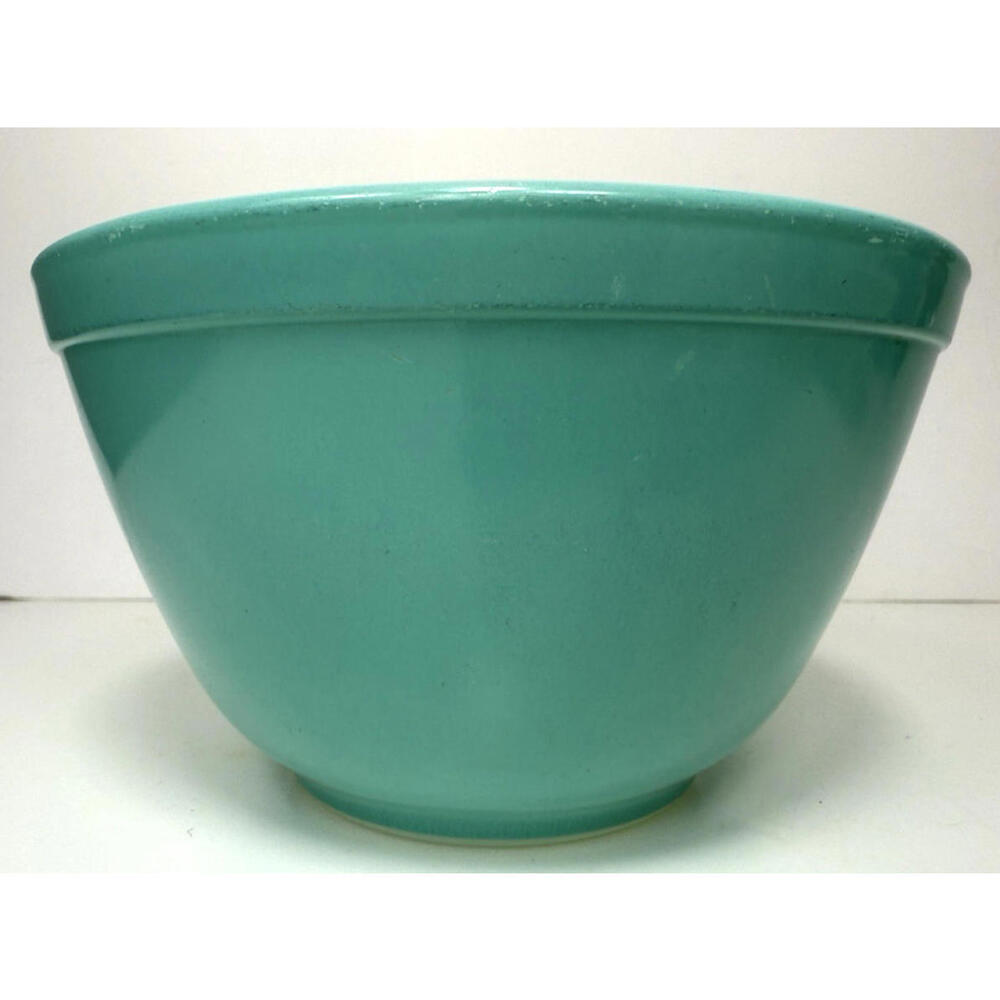 Vtg Pyrex Robin Egg Blue Turquoise Nesting Mixing Bowl 401 1 1/2 Quart Small